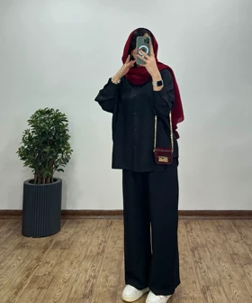 ست مانتو و شلوار آنا