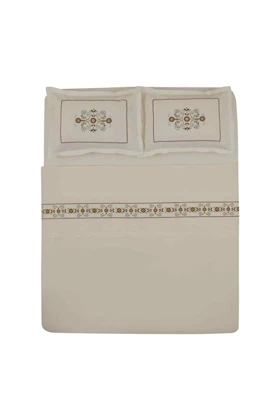 سرویس روتختی دو نفره Karaca Home مدل Beluna پنبه - سفید