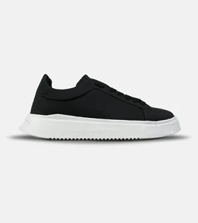 کفش کتانی کژوال مردانه مشکی PULL&BEAR مدل 7630