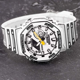 ساعت مچی مردانه جیشاک(G-Shock) 2100 مانگا انیمه رنگ سفید