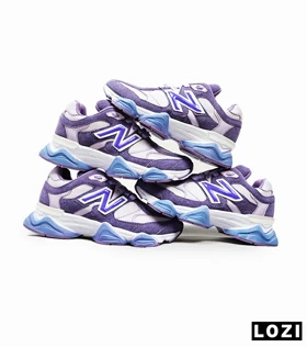 کفش کتانی زنانه بنفش آبی NEW BALANCE 9060
