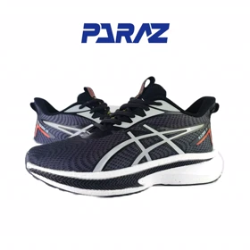 کفش اسپرت مردانه برند آسیکس Asics مدل ارس زیره کربن مشکی کد 178