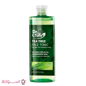 تونر پاک کننده آرایش دکتر. جی تونا مدل tea tree حجم 225 میل