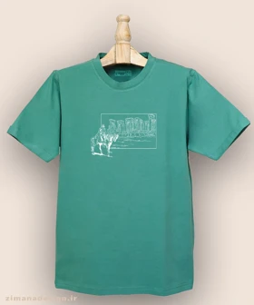 تیشرت مردانه و زنانه اصیل ایرانی طرح نگاه کوروش بزرگ