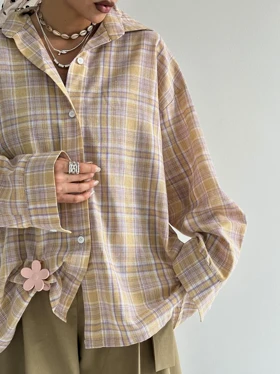 شومیز 4 خونه پشت چاک