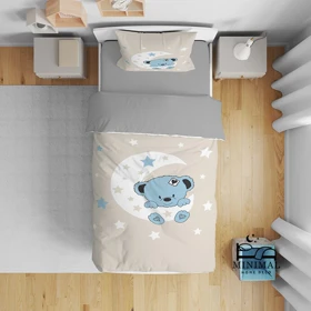 روتختی کودک طرح خرس و ماه مدل T4983