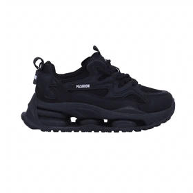 کتانی زنانه fashion مدل M1025_مشکی کد 6127