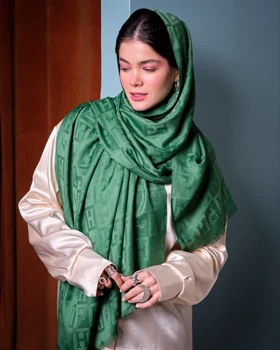 شال ابریشم ژاکارد هرمس 20210