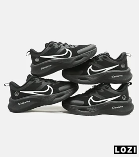 کفش کتانی مردانه و زنانه مشکی NIKE zoom x smiley