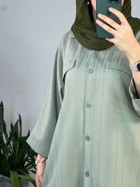 مانتو دکمه دار برکه 6