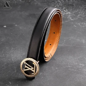 کمربند زنانه لویی ویتون Louis Vuitton Leather Belt BL7