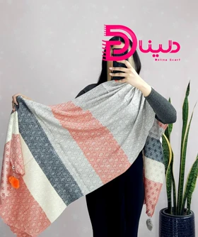 شال موهر دورو وارداتی منگوله‌دار