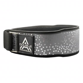 کمربند بدنسازی زنانه دبل ای مدل Heart-404H1176 چسبی طوسی روشن