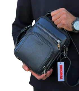 کیف دوشی چرم مدل فراز 16450