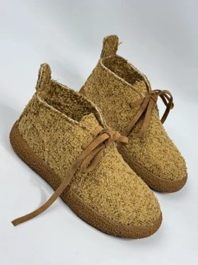 نیم ساق فرفری 2408 (عسلی)