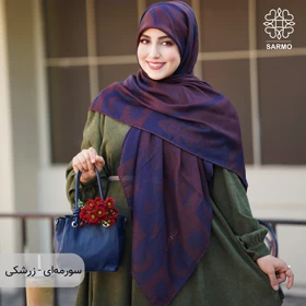 روسری نخ پنبه قاصدک