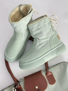 نیم بوت پشت بندی کاپشنی 2367