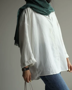 شومیز ساده لینن