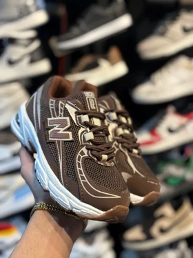 کتانی زنانه نیوبالانس 740 قهوه ای