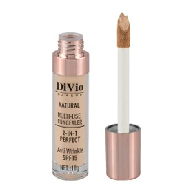 کانسیلر دیویو 2 در 1 حاوی ضدچروک و ضدآفتاب Divio spf15 (D 04)