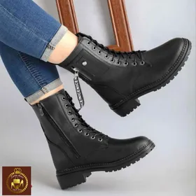 نیم بوت زنانه بندی و زیپی NICE