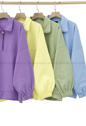 سویشرت نیم زیپ دورس کد1004286