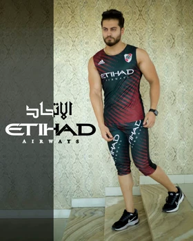 ست تاپ و شلوارک مردانه Adidas مدل Etihad