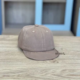 کلاه نقاب دار نوزادی اسپرت ساده لبه متحرک