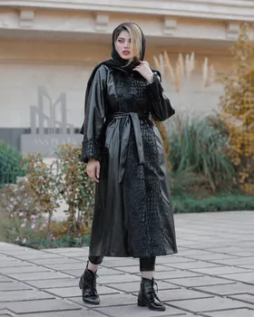پالتو بلند زمستانی مدل یاسمین