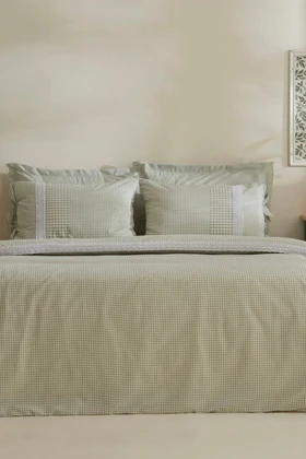 سرویس روتختی دو نفره Karaca Home مدل Luisa پنبه - سبز
