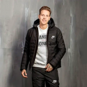 کاپشن مردانه NIKE مدل BOKER مشکی