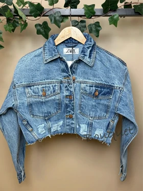 کت جین کراپ زارا