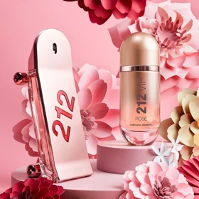 عطر کارولینا هررا 212 وی آی پی رز-Carolina Herrera 212 VIP Rose
