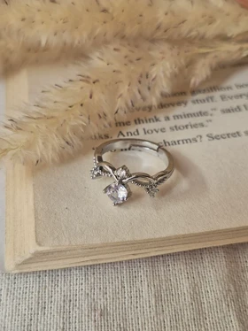 انگشتر جواهری فری سایز تاج