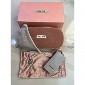 جعبه عینک اورجینال مارک MIU MIU