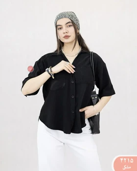 شومیز لینن ملین 4215