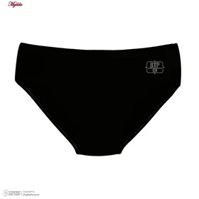 شورت مردانه برهان تن پوش مدل اسلیپ مشکی کد 1001 بسته 4 عددی