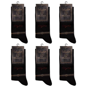 جوراب مردانه ماییلدا مدل 3629-92 بسته 6 عددی