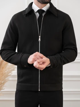 کاپشن فوتر مشکی کدj175