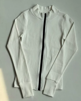 کراپ فینگر زیپی کد 1400175 (سفید)