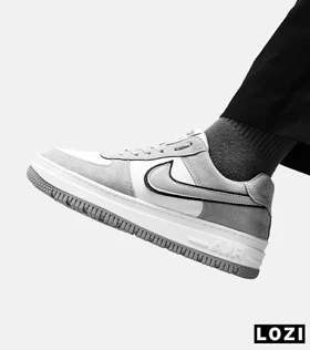 کفش کتانی مردانه و زنانه طوسی نایک NIKE AIR FORCE