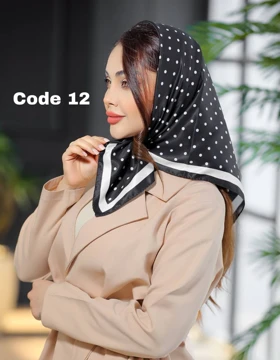مینی اسکارف ابریشم وارداتی 4174