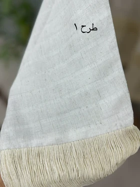 مانتو لینن مکرومه