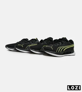 کفش کتانی ورزشی مردانه و زنانه مشکی سبز PUMA