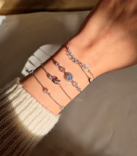 دستبند ظریف جواهری CM