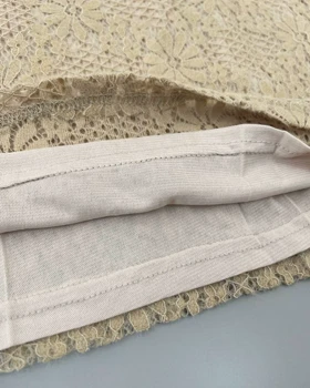 شومیز تمام دانتل آستردار کد 4702