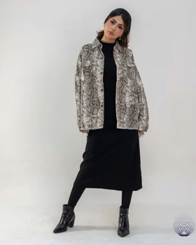 کت پوست ماری زنانه زارا