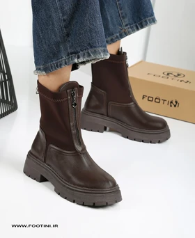 بوت زنانه جلو زیپ 8373 MR