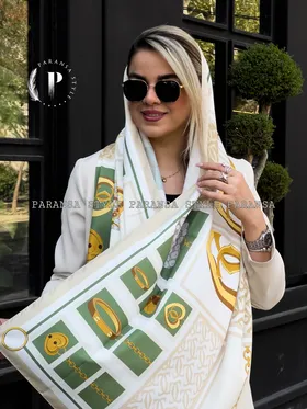 شال توییل ابریشم TUS43