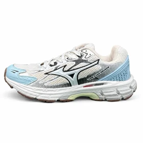 کفش کتانی بزرگ پا (کیفیتاورجینال) مدل سفید آبی2 Mizuno